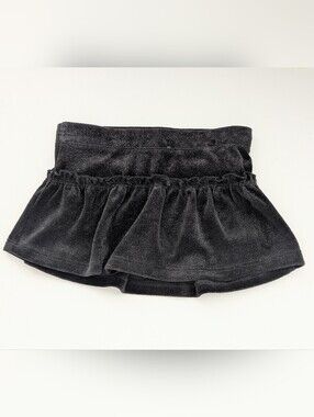 Wonderkids Baby (Size 18 Months) Black Shimmer Skort